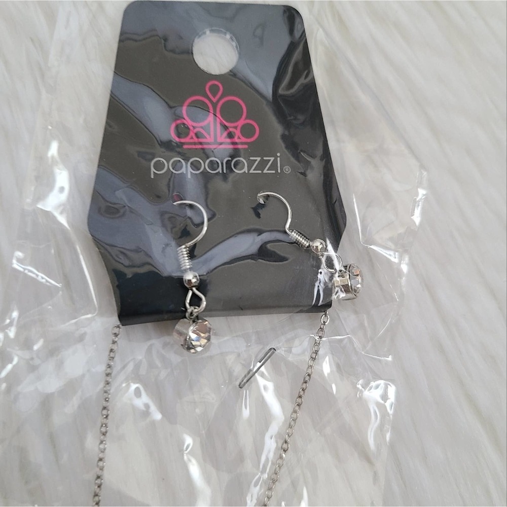 💙 Paparazzi Yellow Stone Necklace And Earrings Jewelry Set NWT (3 For $15] - Picture 5 of 6